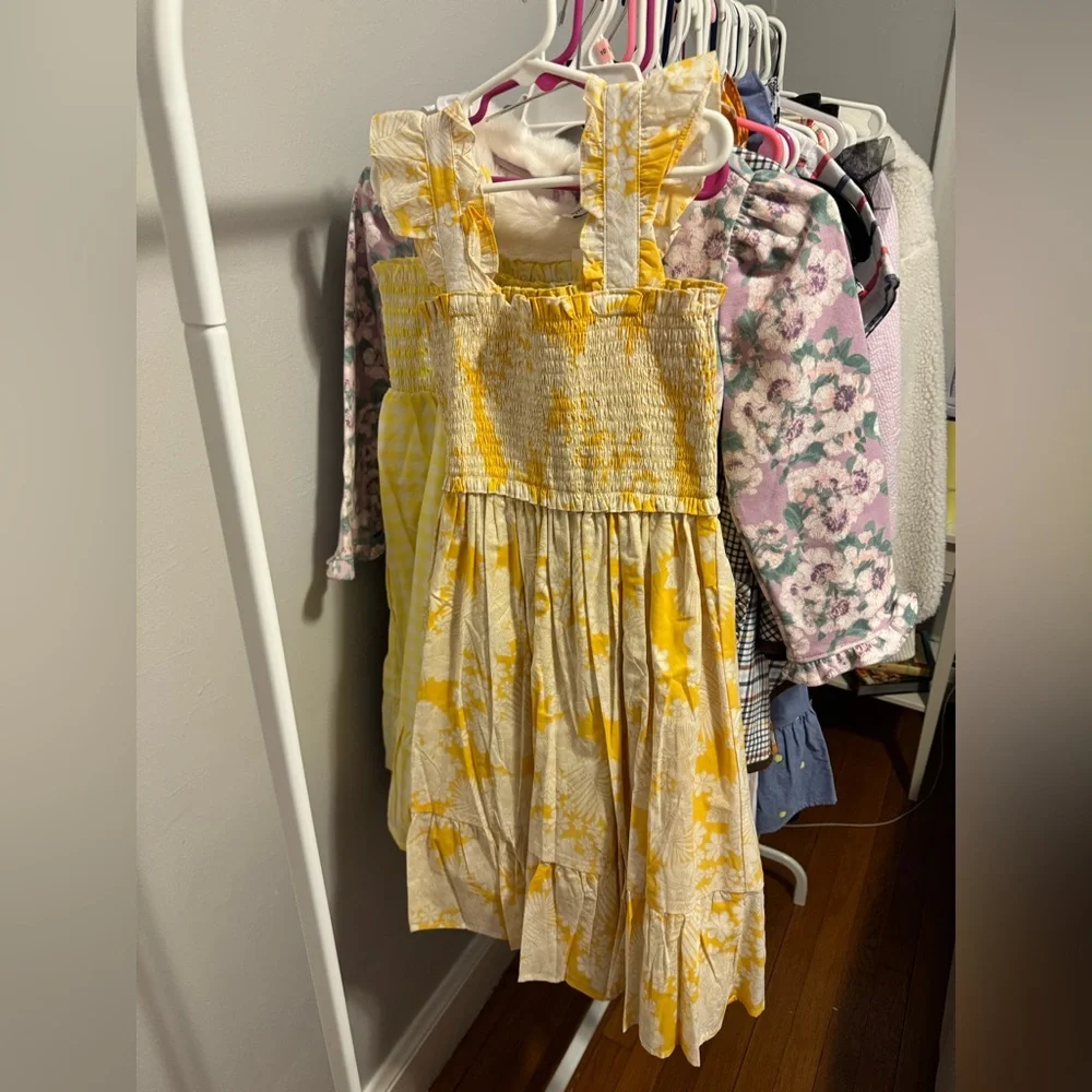 Janie and Jack NWT Emily Floral Smocked Sundress - Picture 4 of 4